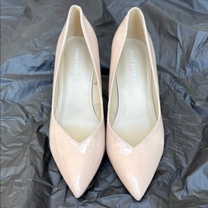Marc Fisher Cream Heels Classic Pointed-Toe
